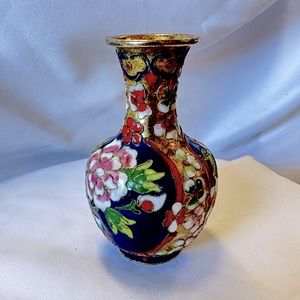 small cloissone vase antique